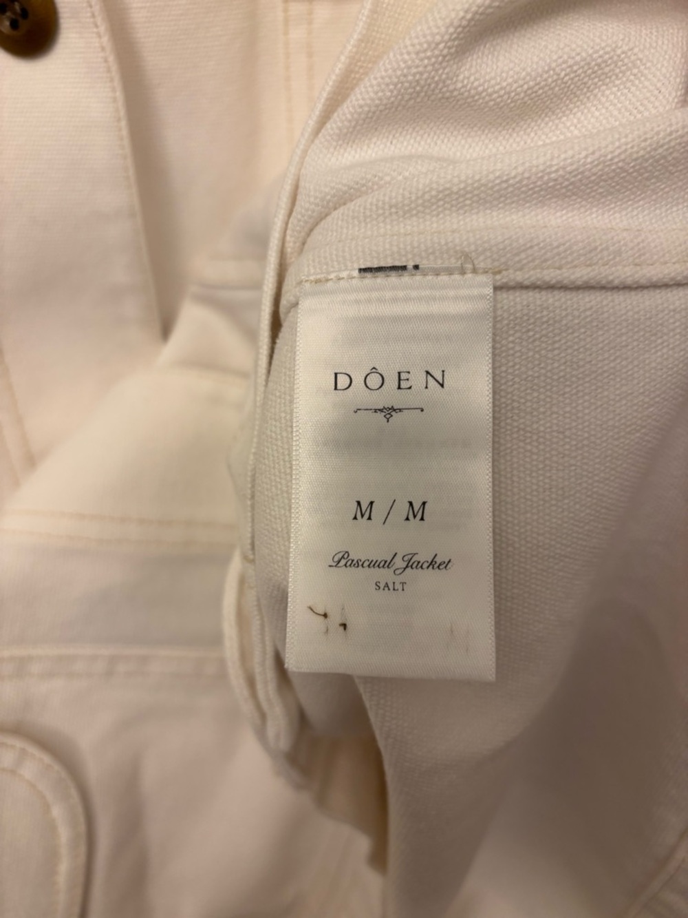 Doen Pascual Jacket in Salt - Picture 5 of 6